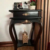 میزتلفن چوبی