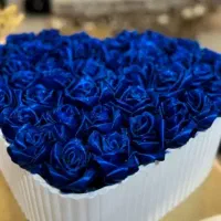 گل روبانی  دسته گل