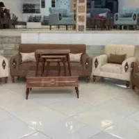 مبل راحتی تولیدی *اقتصادی/کم جااسفنج ۳۰کیلو|مبلمان خانگی و میز عسلی|نکا, |دیوار