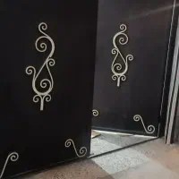 درب حیاط تازه ساخته شده|مصالح و تجهیزات ساختمان|رشت, کوی فرهنگیان|دیوار