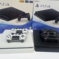 کنسول PS4 اسیلم دو دسته فول گیم کپی خور اقساطی