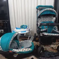 ست کالسکه و کریر و روروئک دلیجان