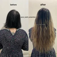 اکستنشن مو و ریموو مو