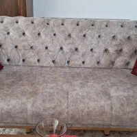 سرویس مبل هشت نفره در حد نو