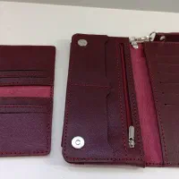 کیف پول چرم طبیعی|کیف، کفش، کمربند|قم, چهل درخت‎|دیوار