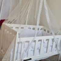 تخت خواب کنار مادر گهواره شو|تخت و صندلی بچه|مشکیندشت, |دیوار