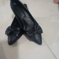 کفش پاشنه کوتاه مجلسی