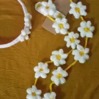 کش مو ودستبند مکرومه ای وسبک