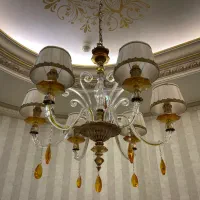 لوستر کریستال سواروفسکی انصاری باکارات|لوستر و چراغ آویز|تهران, فرمانیه|دیوار