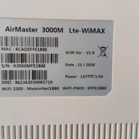 مودم AirMaster 3000M Lte-WIMAX آنلاک کامل|مودم و تجهیزات شبکه|تهران, کرمان|دیوار