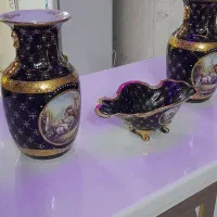 گلدان تزئینی و گز خوری و گلدان کریستال