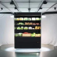 یخچال کافه، رستوران و فروشگاه - عرض 1/5 متری