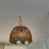 لوستر حصیری|لوستر و چراغ آویز|تهران, آذری|دیوار