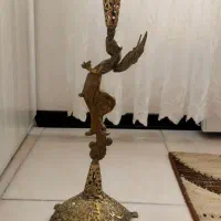 تلفن و پایه تلفن برنجی شیک|تلفن رومیزی|ری, دولت‌آباد|دیوار