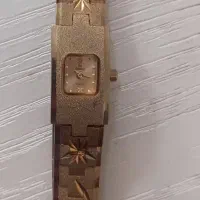 ساعت سویس استار با آبکاری طلا