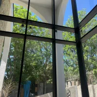 شیشه سکوریت کرتین وال نمای مدرن (مستقم از کارخانه)