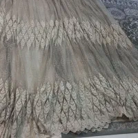 دوعدد پرده ۱۵ متری به همراه دستک