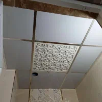 دکوراسیون داخلی نصاب سقف کاذب کاغذ دیواری