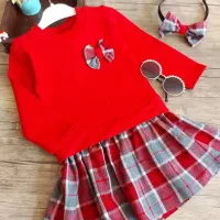 بلوز دامن بهم وصل و تِلِ سر جشنواره یلدایی ۱۴۰۴