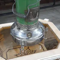 چراغ گردسوز نفتی قدیمی  ورق بزنید|کلکسیون اشیاء عتیقه|قم, حنیف نژاد|دیوار