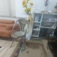 صندلی پایه فلزی