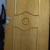 2 عدد درب چوبی