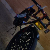 دوچرخه اسپرت با تمام لوازم سایز 26 ارتفا خورده