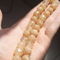 تسبیح سنگ دُر مویی تراش خورده خاص