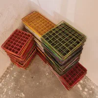 قفسه توری فلزی|کتابخانه، شلف، قفسههای دیواری|نقده, |دیوار