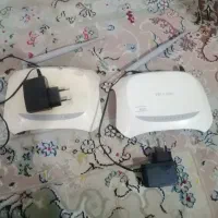 دو دستگاه مودم tp link با آداپتور|مودم و تجهیزات شبکه|تهران, پاسداران|دیوار