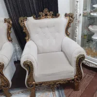 مبل ۷نفره سلطنتی|مبلمان خانگی و میز عسلی|لولمان, |دیوار