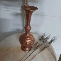 ظروف مسی|کلکسیون اشیاء عتیقه|اراک, |دیوار