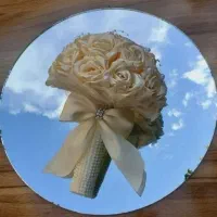 دسته گل ربانی|گل مصنوعی|بروجن, |دیوار