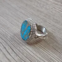 انگشترهای نقره فیروزه نیشابوری
