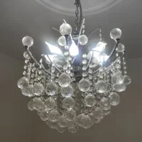 لوستر هشت شعله کریستال