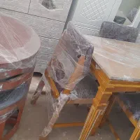 میزغذاخوری ۴ نفره  ومدل کمجا نو داخل مغازه|میز و صندلی غذاخوری|اسدآباد, |دیوار