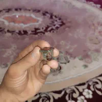 انگشتر عقیق قرمز نقره|جواهرات|خرم‌آباد, |دیوار