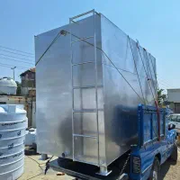 تانکر مکعب گرد مخزن گازوئیل و آب