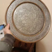 سینی عتیقه مسی ورشو