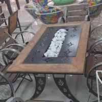 انواع میز اتشدان گازی و هیزمی