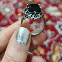 انگشتر زنانه قدیمی رنگ ثابت|بدلیجات|شهرکرد, |دیوار