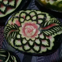 میوه ارایی حکاکی هندوانه سفره یلدا|خدمات پذیرایی، مراسم|تهران, شهرک ولیعصر جنوبی|دیوار