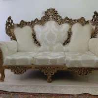 مبل ۷ نفره و میزناهارخوری ۶ نفره به همراه بوفه