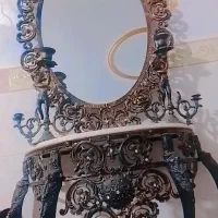 آینه شمعدان آلمینیوم