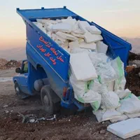 حمل نخاله با نیسان وخاور لبه بلند