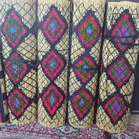 چیت گل دار|گلیم، جاجیم، گبه|ایلام, |دیوار