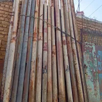 لوله آهنی جهت استفاده برای ستون و پایه چراغ