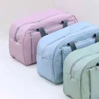 ساک آبی و صورتی رنگ