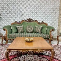 مبلمان سلطنتی افسون/*راش کد 22|مبلمان خانگی و میز عسلی|مشکین‌دشت, |دیوار