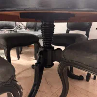 میز ناهار خوری ۶ نفره بسیار زیبا|میز و صندلی غذاخوری|تهران, شهرک نفت|دیوار